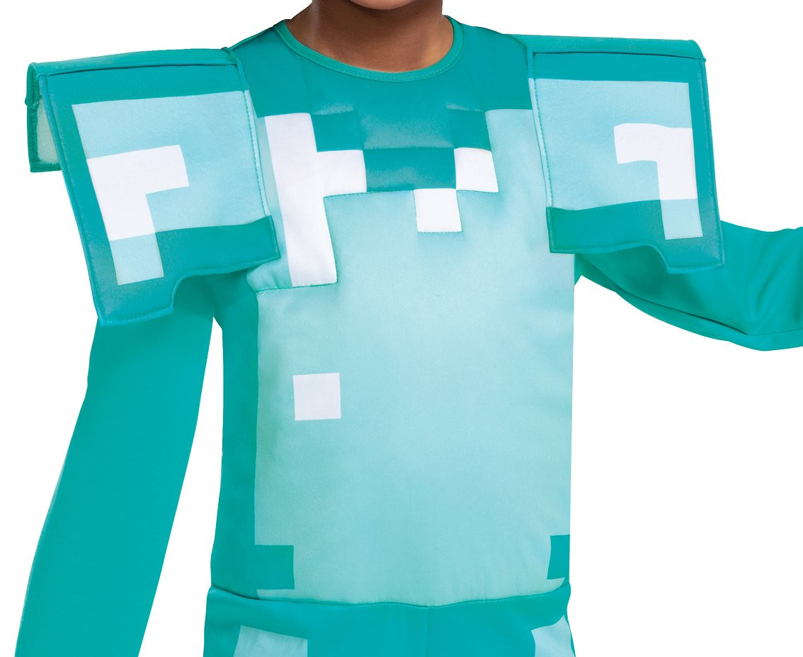 Costume Armor Fancy - Minecraft (license), size XS (3-4 years)